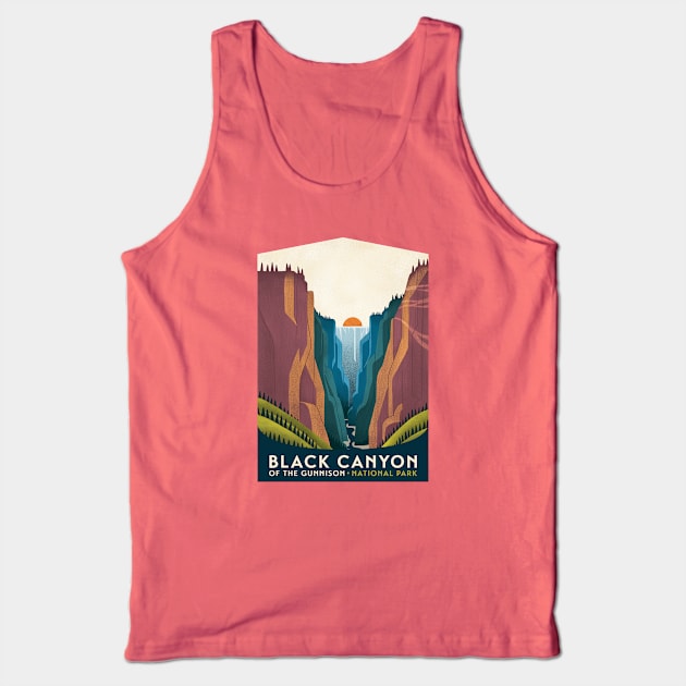 Black Canyon of the Gunnison Tank Top by smalltownnc